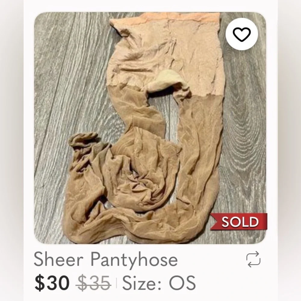 🌞 Sheer sort silky Pantyhose various colors available your pick.size S